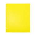 thumbnail image 2 of Pen + Gear Two Pocket Paper Portfolios, 50 Count, Yellow, Letter Size, 2 of 11