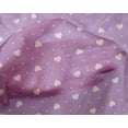 thumbnail image 4 of oneOone Silk Tabby Fabric Dot & White Heart Print Fabric by The Yard 42 Inch Wide, 4 of 4