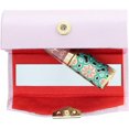 thumbnail image 2 of Motique Accessories Light Pink Satin Ladies Lipstick Case With Mirror Purse Holder Set of 2, 2 of 3