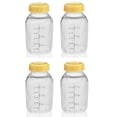 thumbnail image 2 of Medela Breast Milk Collection Storage Feeding Bottle w/ Lid 5 Oz/ 150 Ml X4 by Medela, 2 of 2