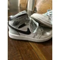 thumbnail image 1 of Ni - ke Ni - ke Boys Air Jordan 1 Mid SE DV1339-104 White Basketball Shoes Sneakers Sz 11C, 1 of 5
