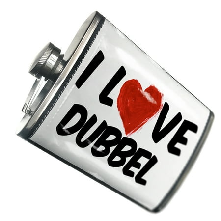

NEONBLOND Flask I Love Dubbel Beer