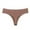 Khaki, variant on Aofany Seamless Thongs for Women No Show Stretch Underwear Soft Cotton Invisible Panties Bikini Briefs