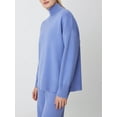thumbnail image 5 of KelaJuan Women 2 Piece Outfits Solid Color Turtleneck Sweater Tops and Wide Leg Pants Set Streetwear Aesthetic Clothes, 5 of 6