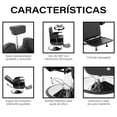 thumbnail image 4 of Sillon Barbero Peluqueria Silla Barberia Estetica Rudo, 4 of 8
