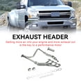 thumbnail image 4 of Stainless Steel Exhaust Manifold Headers fit for Chevy GMC 2007-2014 4.8L 5.3L 6.0L, 4 of 10