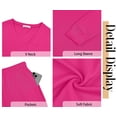 thumbnail image 6 of Fantaslook Two Piece Sets for Women Fall Outfits Fashion Lounge Sets V Neck Tops and Jogger Pants Tracksuit Vacation Travel Outfits, 6 of 9