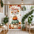 thumbnail image 3 of Decorative Design Fall Banner Happy Fall Y'all Pumpkin Harvest Celebration for Indoor Decoration Seasonal Party Autumn Festival, 3 of 8