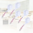 thumbnail image 2 of 5 Pcs Large Soup Spoon Imitation Ceramic Plastic Long Handle Kitchen Ladles for Soup and Porridge (Assorted Design), 2 of 8