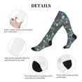 thumbnail image 5 of Pofeuu Skull cute organ Print Compression Socks for Women & Men Circulation - Best Support for Nurses,Running,Athletic,Sports, 5 of 7