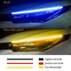 thumbnail image 1 of 2 piezas de luces LED de color drl, luz diurna de flujo secuencial rgb, luces de flujo multicolores, señales de giro huangjie unisex, 1 of 2