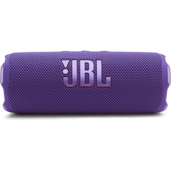 Open Box JBL Flip 7 - Portable waterproof and drop-proof speaker, Bold JBL Pro Sound with AI Sound Boost, 16Hrs of Playtime, and PushLock system with interchangeable accessories (Purple)