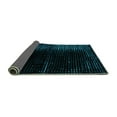 thumbnail image 2 of Ahgly Company Indoor Rectangle Abstract Turquoise Blue Modern Area Rugs, 5' x 8', 2 of 4