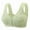 Mint Green, variant on Front Closure Bra Hides Back Fat Full Back Coverage Bra with Shapewear Plus Size Push Up Sports Bra