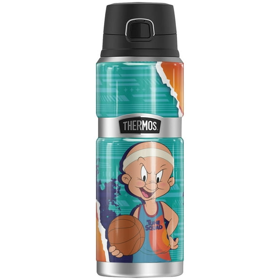 Space Jam: A New Legacy Elmer Fudd THERMOS STAINLESS KING Stainless Steel Drink Bottle, Vacuum insulated & Double Wall, 24oz