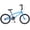 Blue, variant on 20-Inch Wheels Bike, Single-Speed Mountain Bicycle with Rear Brake,White