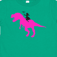 thumbnail image 4 of Inktastic Princess Riding Her T-rex Girls Toddler T-Shirt, 4 of 5