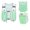 Green, variant on Ultra Light Reflective Running Hydration Vest, Adjustable Breathable Cycling Water Backpack with Multi Pockets, 1.5L Hydration Bladder Compatible Race Vest for Marathon Running, Hiking, Cycling