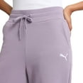 thumbnail image 4 of PUMA Women's Fleece Sweat Pants for Women's Straight Legs Winter Sweatpants (Purple, L), 4 of 4