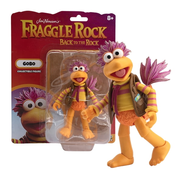 Boss Fight Studio Fraggle Rock GOBO Action Figure - Over 20 Points of Articulation, Detailed Collectible Figurine, 6-inches