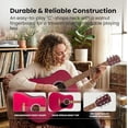 thumbnail image 3 of Fender FA Series Dreadnought Acoustic Guitar - Crimson Red w/ Gig Bag, 3 of 9