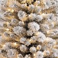 thumbnail image 4 of Holiday Time 7' Pre-lit Flocked Colorado Slim Tree, Green, 4 of 6