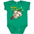 thumbnail image 3 of Inktastic My Nana Loves Me Boys or Girls Baby Bodysuit, 3 of 5