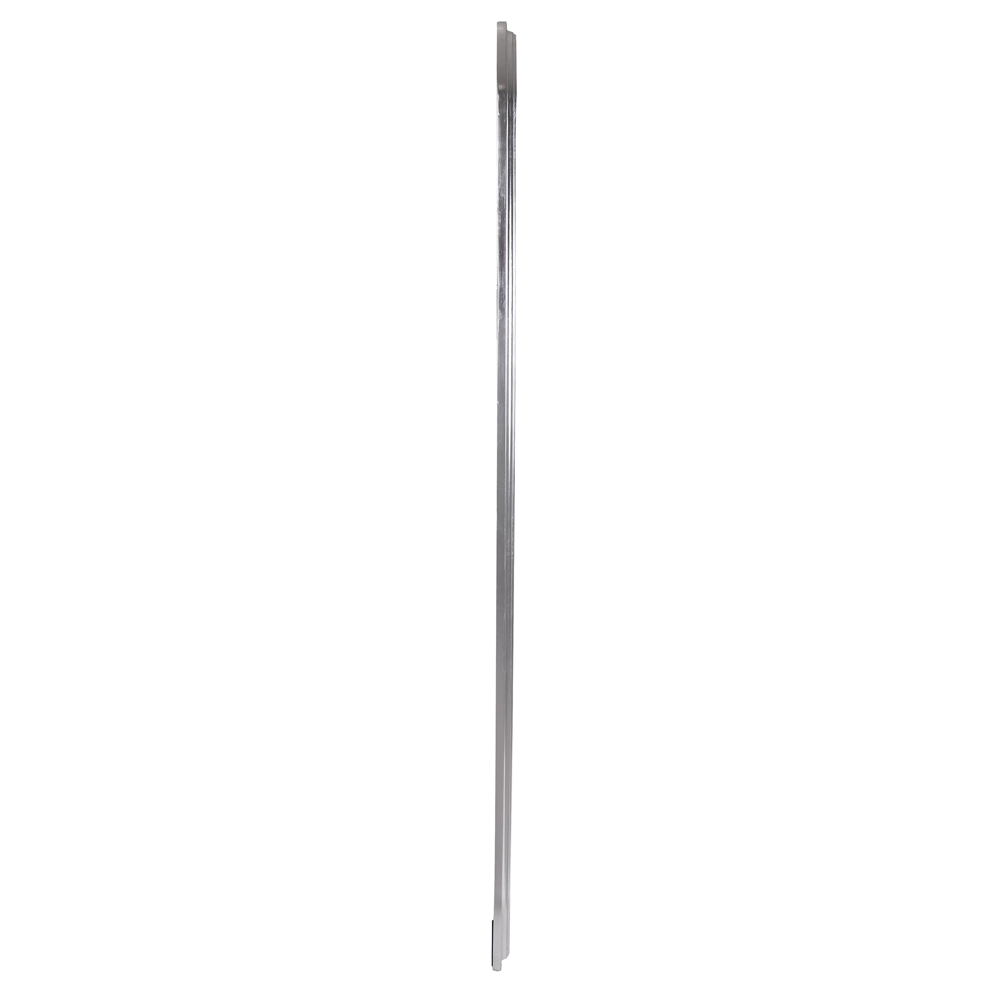 Tyler Dillon Rectangular Silver Wood Framed Full Length Beveled Wall Mirror 78"H x 36"W