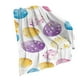 thumbnail image 2 of Manta de franela manta de Pascua - Diseño digital de huevos de Pascua, manta gruesa, suave y acogedora de doble cara para sofá y sofá para viajes en oficina, lavable - 1 pieza, 2 of 7