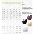 thumbnail image 3 of ZAZYULZ Moona Bra for Senior Front Closure Breathable Bra for Seniors Wirefree Bras for Older Women(Black2,56), 3 of 5