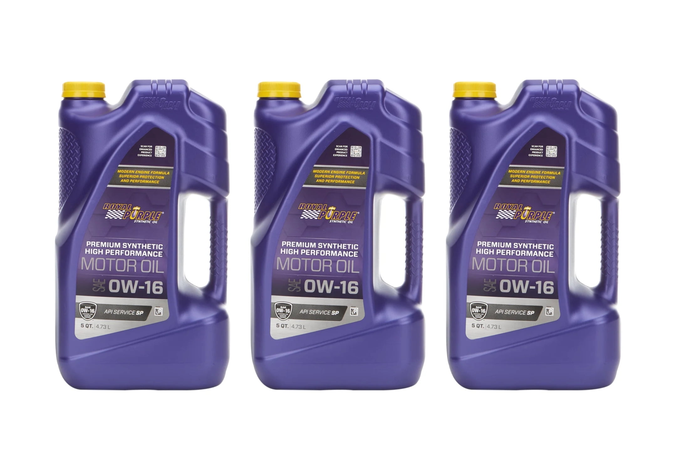 Royal Purple API Full Synthetic Engine Oil, 3 Piece Set