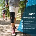 thumbnail image 4 of Genouillère de Sport Extérieure avec Support en Aluminium Double, Protection Antidérapante et Anti-Impact pour Randonnée, Course et Entraînement Physique, Design à Sangle Réglable, 4 of 7