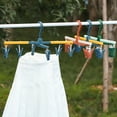 thumbnail image 5 of Retractable drying rack with 6 shelves Rotating drying rack, red, 5 of 5