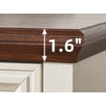 thumbnail image 4 of Buildhom Farmhouse 6-Drawer Dresser, 45" Tall Vintage Wood Chest with Square Legs for Bedroom, White, 4 of 8