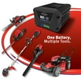 Discontinued Snapper 60V Chainsaw 2ah Battery and Charger SC60V