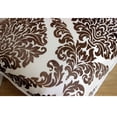 thumbnail image 3 of Pillow Cover, Brown Pillow Cases, Damask Pillow Cases, Pillow Covers 20x20 inch (50x50 cm), Floral Contemporary Pillow Covers, Square Burnout Velvet Pillows Cover - Damask Brown, 3 of 4