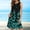 Green#1, variant on Womens Summer Dress Loose Crew Neck Sleeveless Sundresses Swimsuit Coverup with Pockets Print Flora Short Tank Dress