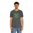 thumbnail image 4 of Leopard Shamrock Shirt | Lucky Four Leaf Clover Shirt | Saint Patricks Day Shirt | Unisex Jersey Short Sleeve Tee, 4 of 10