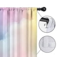 thumbnail image 4 of Blackout Kids Curtains,Dreamy Pastel Sky Childrens Insulated Curtains Set Of 2,Bedroom Essentials,Toddler Room Decor 42"x84", 4 of 5