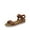 BROWN, variant on Women's Comfort Ankle Strap Shoes Espadrilles Wedge Sandals