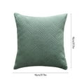 thumbnail image 2 of Tahtuvzn 17x17" Decorative Pillow Covers for Living Room Couch Bed Sofa Stylish Home Decor Soft Cushion, Gifts for Yourself, Green, 2 of 6