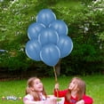thumbnail image 6 of PMU Balloons 11 Inch PartyTex Premium Shimmer Blue Latex Pkg/100, 6 of 7