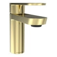 thumbnail image 5 of Lulani Yasawa Stainless Steel 1-Handle Single Hole Bathroom Faucet with Drain Assembly - Champagne Gold, 5 of 7