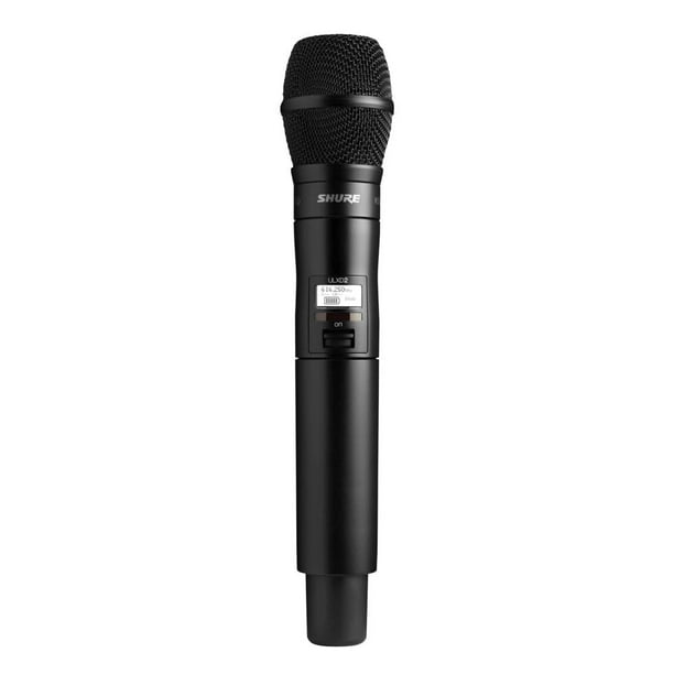 Shure KSM9HS Micrófono vocal de mano de condensador de doble diafragma, negro