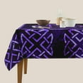 thumbnail image 2 of Wicca Wiccan Pagan Pentagram Waterproof Picnic Party Square Table Cloth Cover Decorations Fabric 60 X 60 Inches Square Tablecloth for 30-46 Inch Home Dining Room Kitchen Decor, 2 of 6