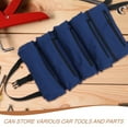 thumbnail image 5 of Heavy Duty Tool Bag for Men with Multiple Pockets Portable Tool Organizer for Car Electrician Tool Pouch Roll Up Tool Bag for Travel Small Tool Bag for Daily Use, 5 of 8