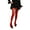 Red, variant on Women Aesthetic Asymmetrical Pattern Lace Patchwork Fishnet Pantyhose Tights