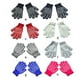 thumbnail image 2 of Qarigey 1 par de guantes para niños pequeños, accesorio de ropa de Color sólido para exteriores, cubierta de calentamiento de dedos deportivos para guantes y mitones El color cian Qarigey AP009863-02, 2 of 6