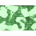 thumbnail image 1 of Ahgly Company Indoor Rectangle Abstract Emerald Green Modern Area Rugs, 5' x 8', 1 of 4