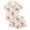 H525 Pink, variant on SJLDQY Girls' Halloween Pajama Sets Ghost Pumpkin Print Short Sleeve Shirts and Shorts 2 Piece Pj Sets Casual Sleepwear Button Down Loungewear Sets